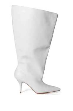 Brighten- Oversized Knee High Stiletto Boot