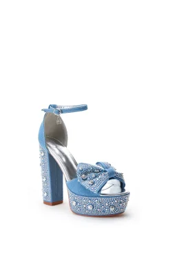 Chalini- Bejeweled Platform Sandal