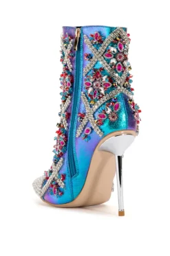 Crisp- Jeweled Stiletto Bootie