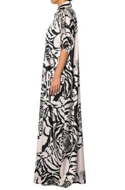 Houston Printed Short Sleeve Jumpsuit