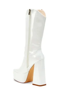 Kacey- Platform Western Boot