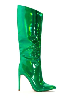 Nova- Holographic Stiletto Boot