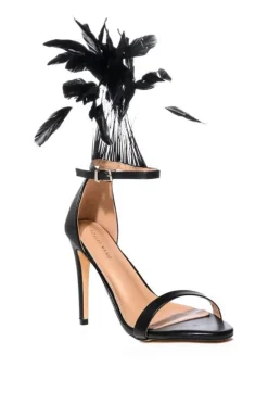 Oak- Heeled Sandal