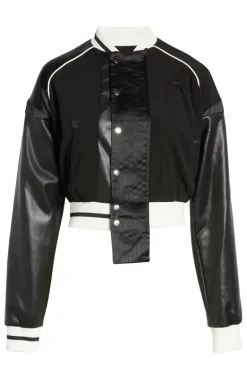 Runner-Blk Varsity Jacket