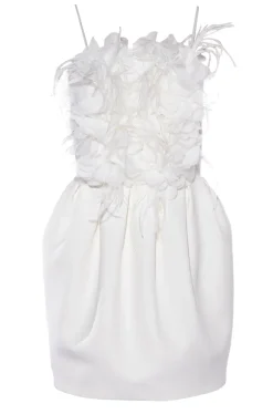 Sherry Feather Mini Dress