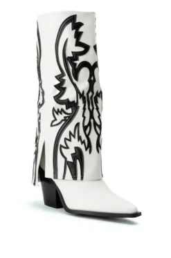 Simply- Black Western Boot