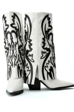 Simply- Black Western Boot