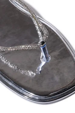 Starstruck- Crystal Wrap Flat Sandal
