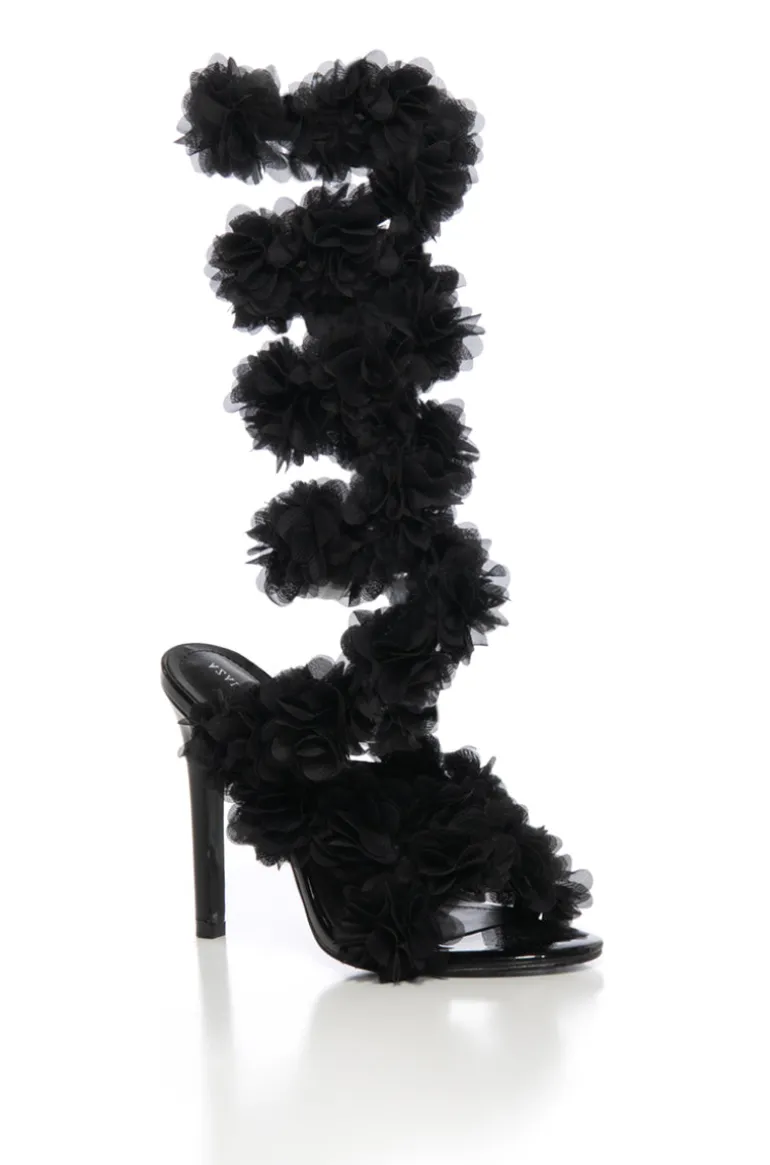 Theodosia- Rosette Stiletto Sandal