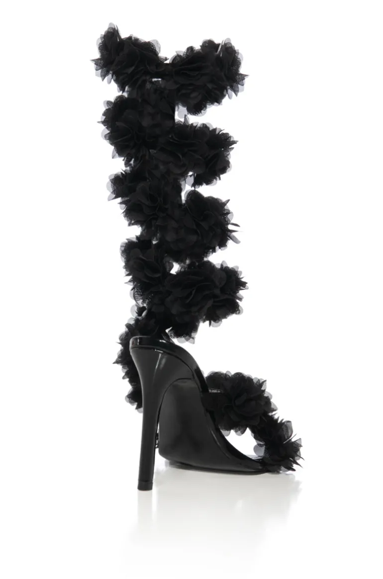 Theodosia- Rosette Stiletto Sandal
