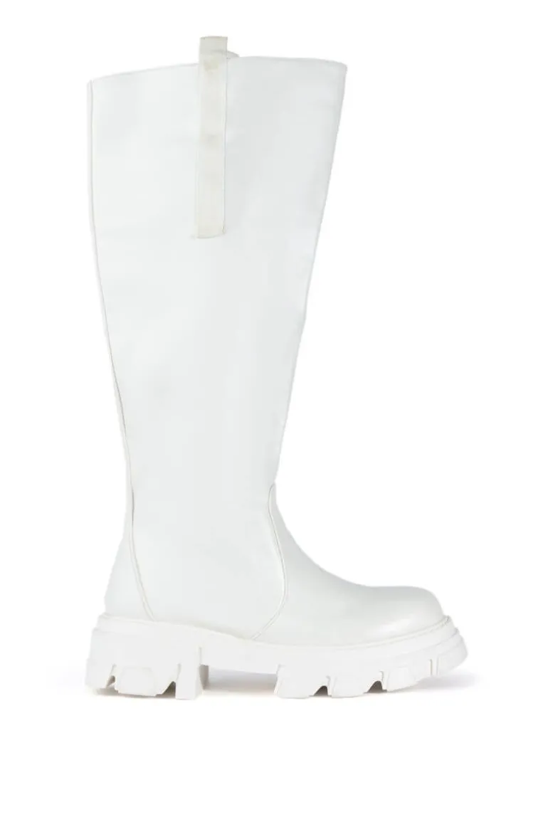 Valerie- Knee High Lug Boot