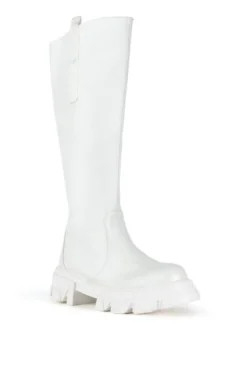 Valerie- Knee High Lug Boot