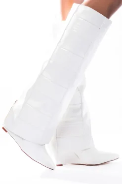 Victoria Covered Wedge Boot