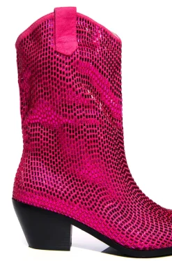 Wellington- Western Bootie